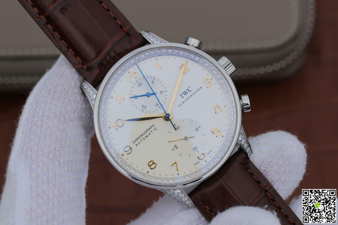 IWC Portugieser IW371440 ZF Factory V2 Stainless Steel Diamond