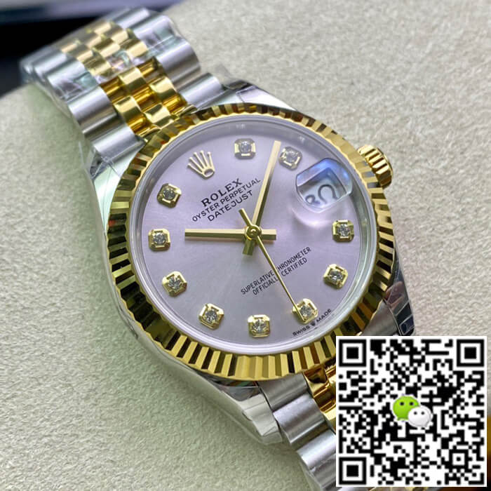 Rolex Datejust M278273-0020 31MM EW Factory Yellow Gold