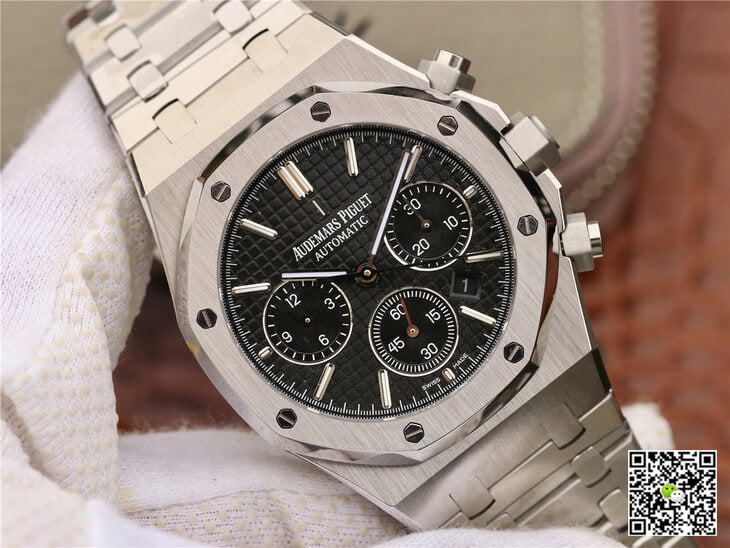 Audemars Piguet Royal Oak Chronograph 26320ST.OO.1220ST.01 OM Factory Black Dial