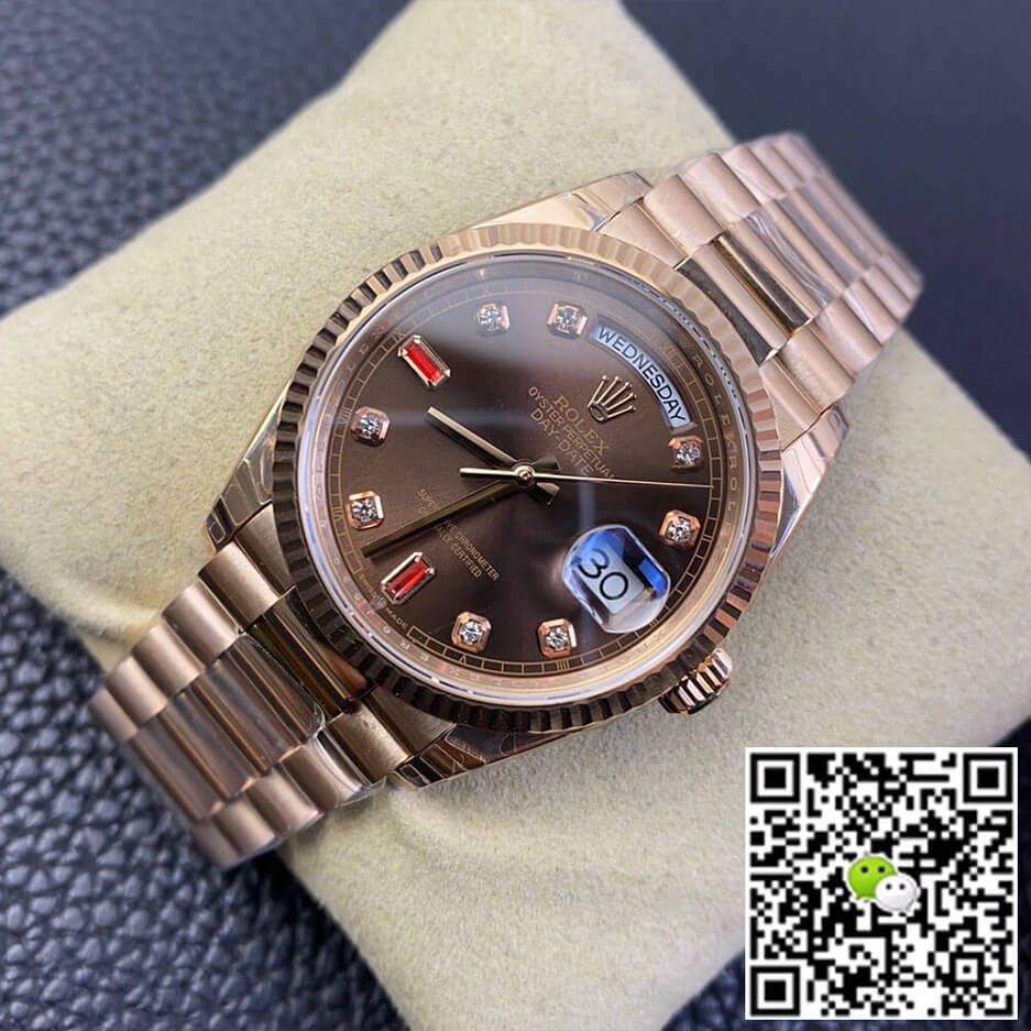 Rolex Day Date 118235 EW Factory Rose Gold