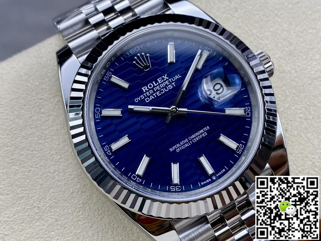 Rolex Datejust 41MM M126334-0032 Clean Factory Blue Dial