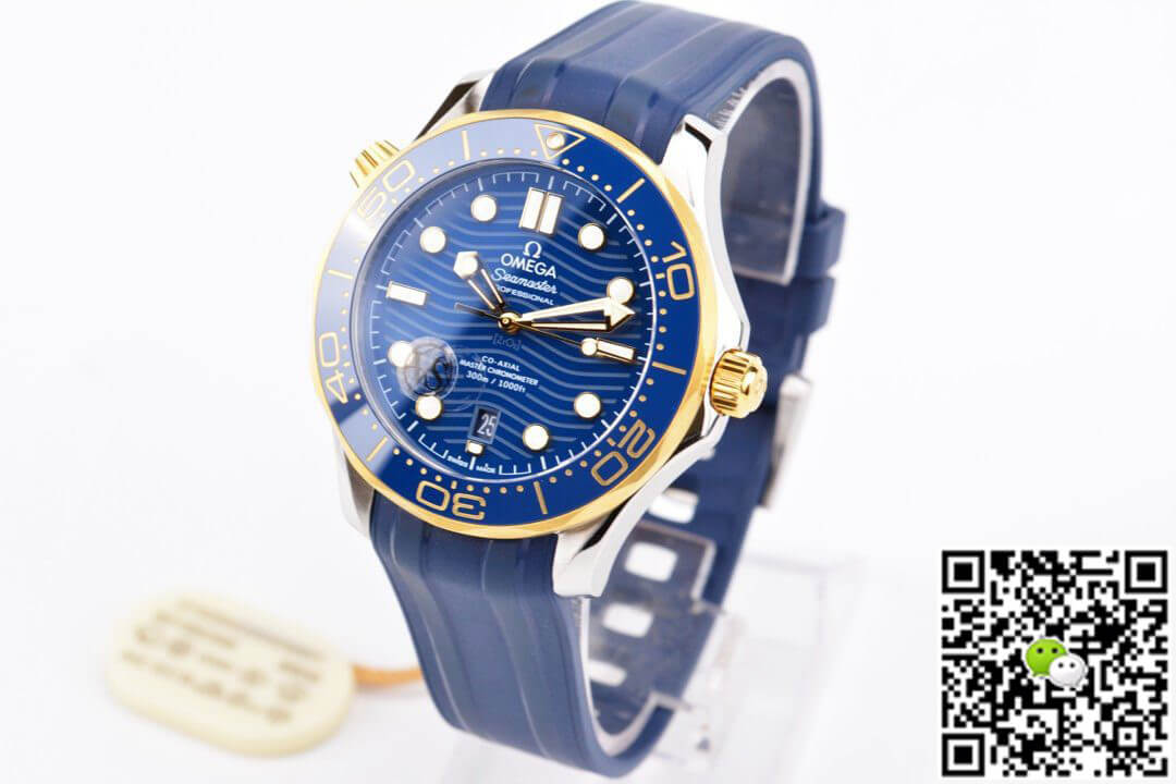 Omega Seamaster Diver 300M 210.22.42.20.03.001 VS Factory Rubber Strap