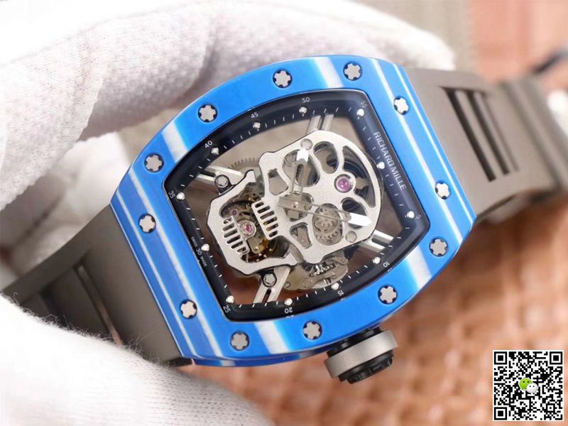 Richard Mille RM052-01 Tourbillon JB Factory Blue Ceramic