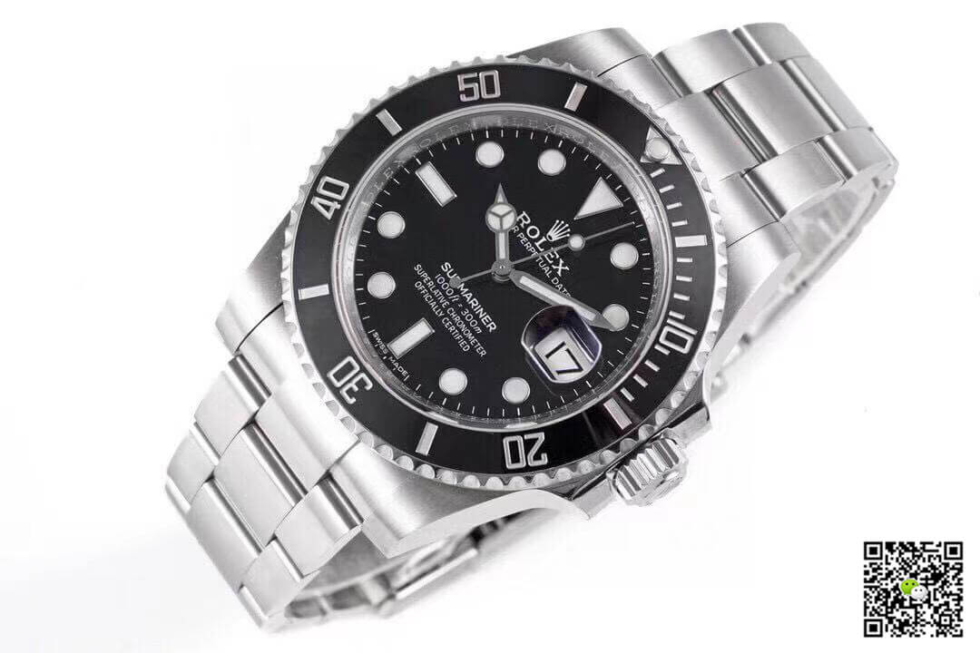 Rolex Submariner 116610LN-97200 ZF Factory Black Dial Stainless Steel Strap
