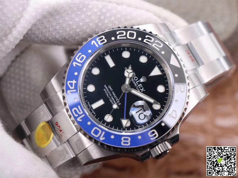 Rolex GMT Master II 116710BLNR-78200 Noob Factory V11 Blue Needle