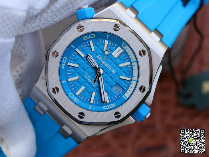 Audemars Piguet Royal Oak Offshore Diver 15710ST.OO.A032CA.01 JF Factory Blue Dial