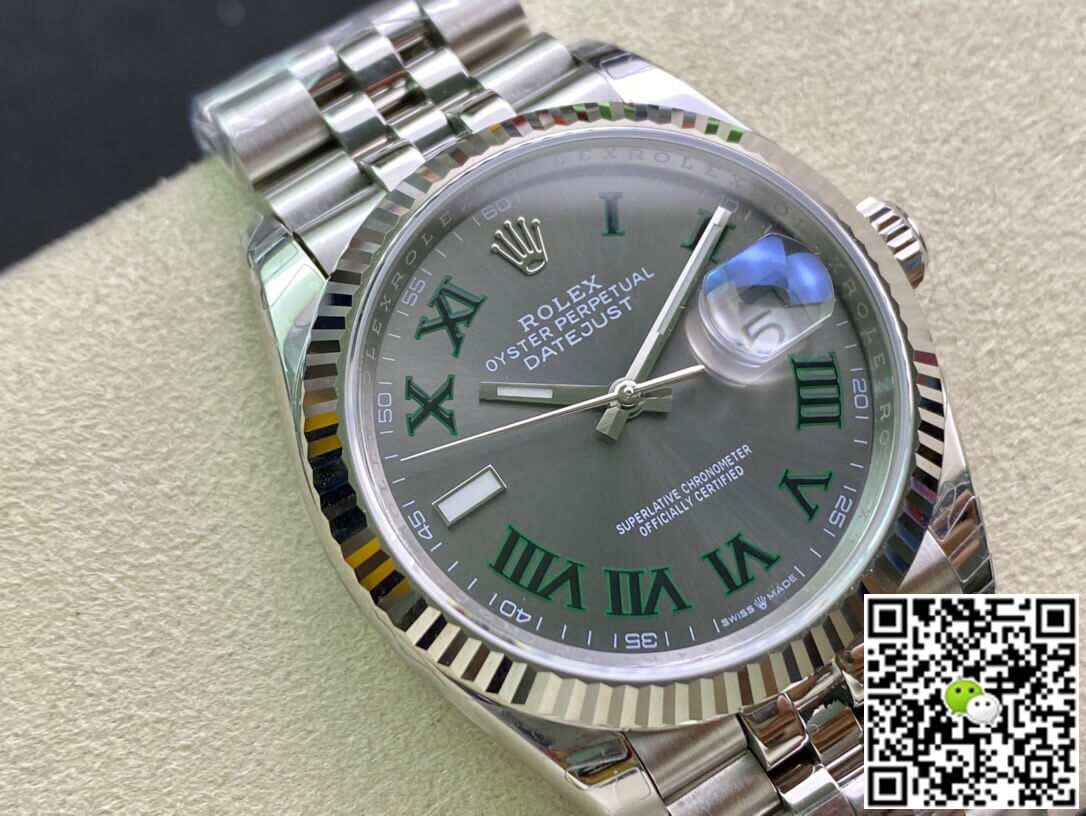 Rolex Datejust M126234-0045 36MM EW Factory Grey Dial