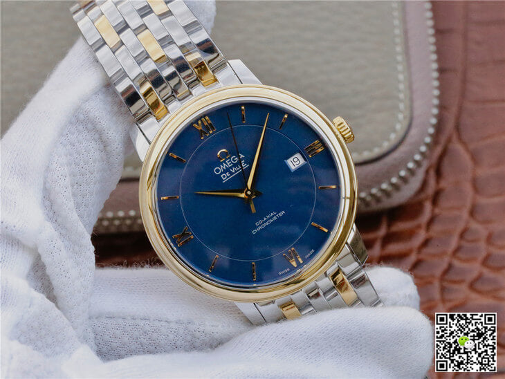 Omega De Ville 424.20.37.20.03.001 TW Factory Blue Dial