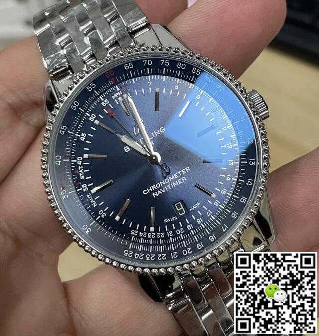 Breitling Navitimer 1 A17326161C1A1 V7 Factory Blue Dial