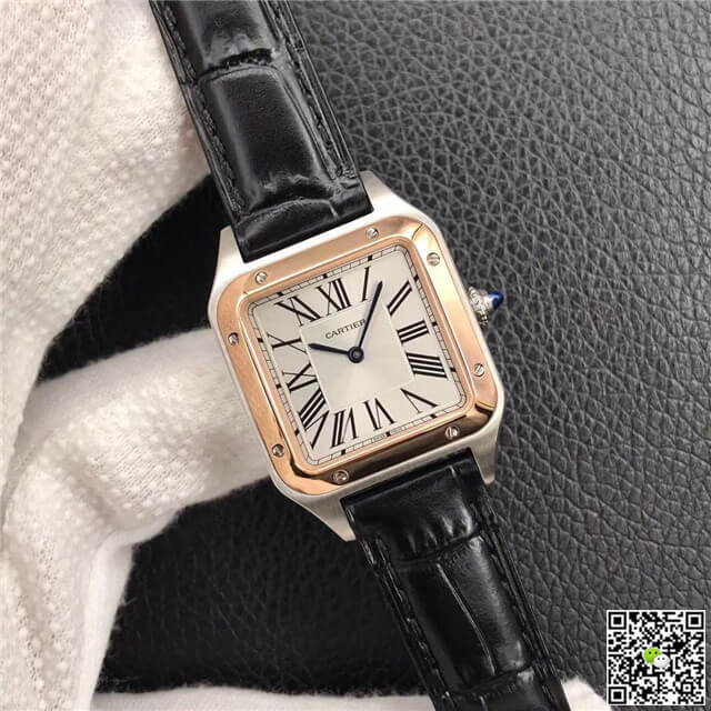 Cartier Santos W2SA0012 Ladies Silver Dial