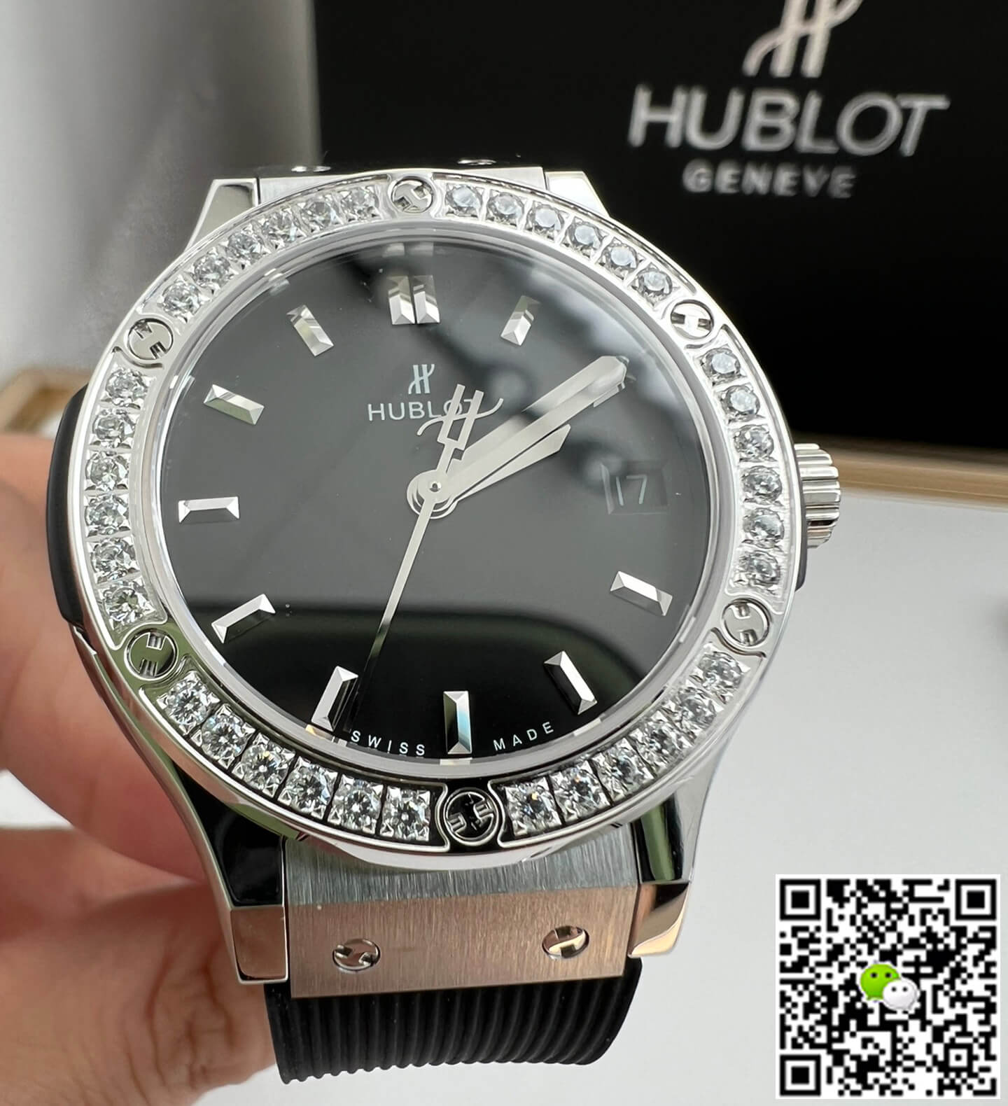 Hublot Classic Fusion 33MM Quartz Movement HB Factory Rubber Strap