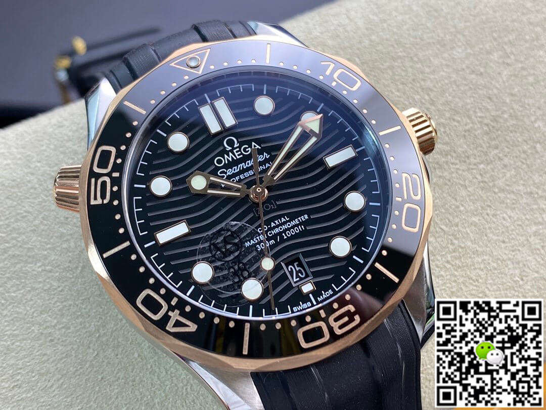 Omega Seamaster Diver 300M 210.22.42.20.01.002 VS Factory Black Dial