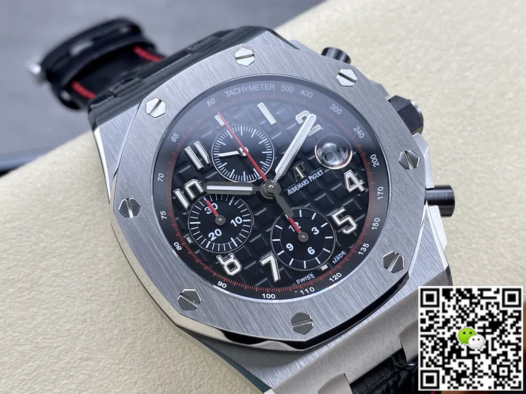 Audemars Piguet Royal Oak Offshore 26470ST.OO.A101CR.01 APF Factory Leather Strap