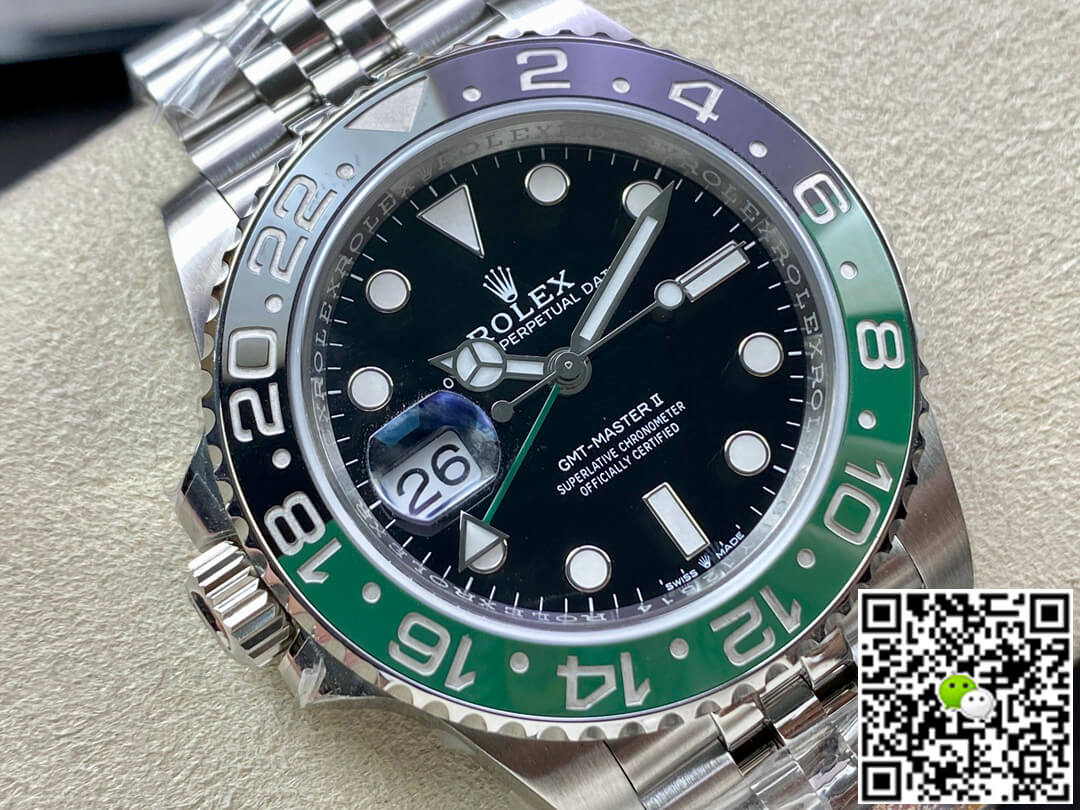 Rolex GMT Master II M126720vtnr-0002 Clean Factory Black Dial