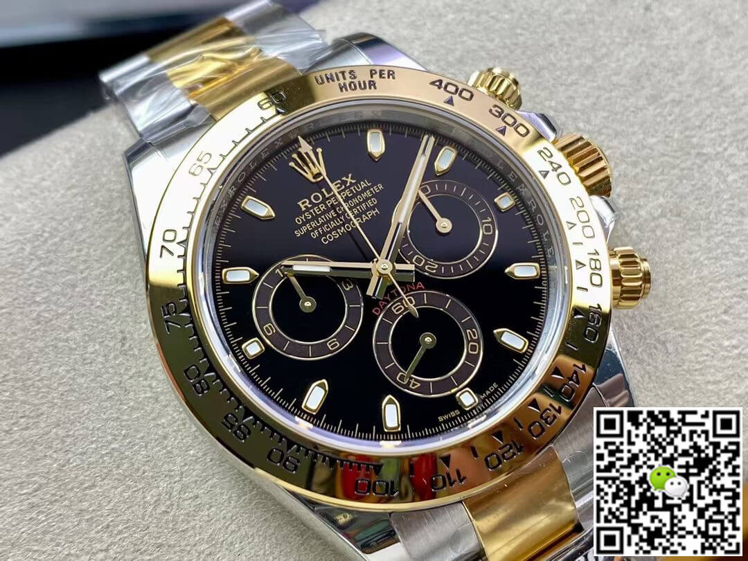 Rolex Daytona M116503-0004 BT Factory Yellow Gold Black Dial