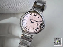 Ballon Bleu De Cartier WE902073 33mm V6 Factory Pink Dial