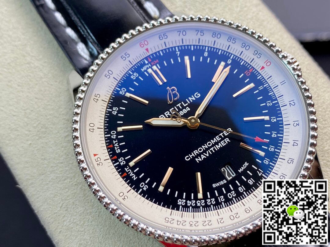 Breitling Navitimer 1 A17326211B1P1 V7 Factory Black Dial
