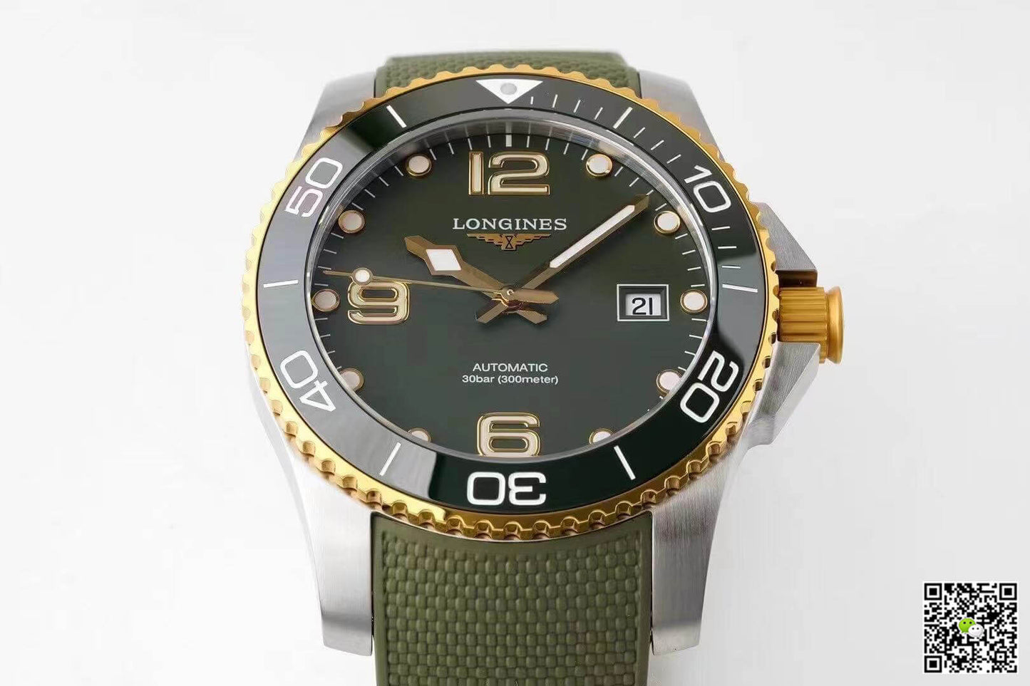 Longines Concas L3.781.3.06.9 ZF Factory Green Dial