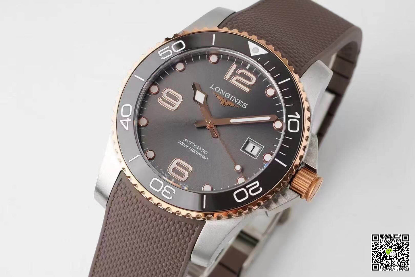 Longines Concas L3.781.3.78.9 ZF Factory Grey Dial