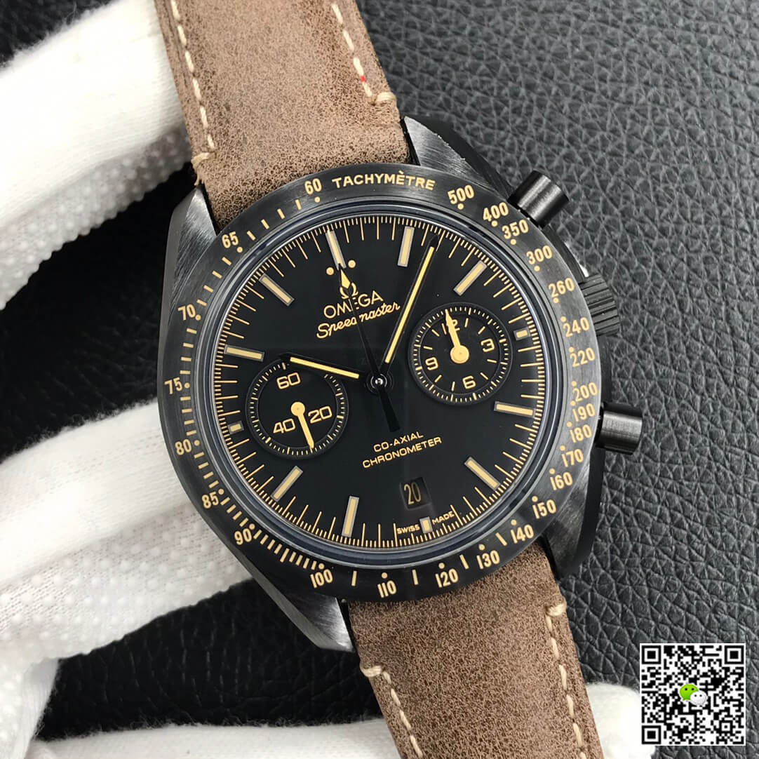 Omega Speedmaster 311.92.44.51.01.006 OM Factory V2 Dark Side Of The Moon Black