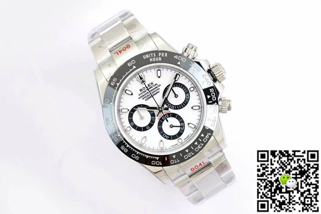 Rolex Cosmograph Daytona M116500LN-0001 EW Factory White Dial