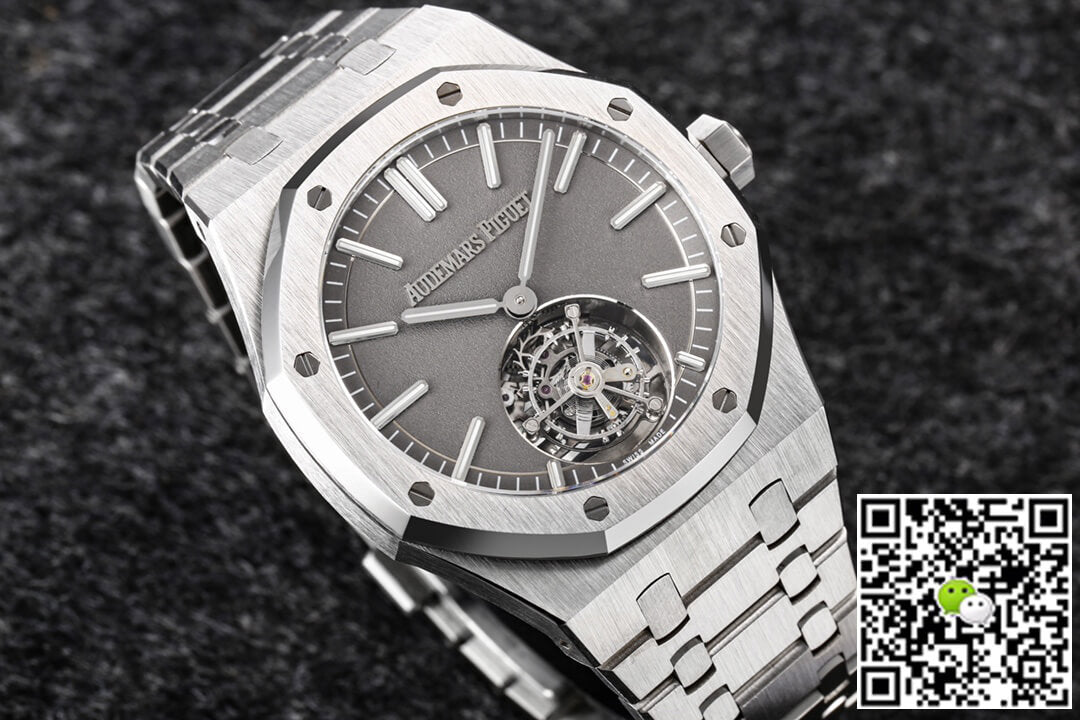 Audemars Piguet Royal Oak Tourbillon 26530TI.OO.1220TI.01 R8 Factory Dark Grey Dial