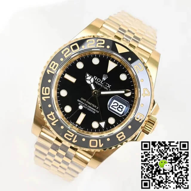 Rolex GMT Master II M126718grnr-0001 EW Factory Black Dial