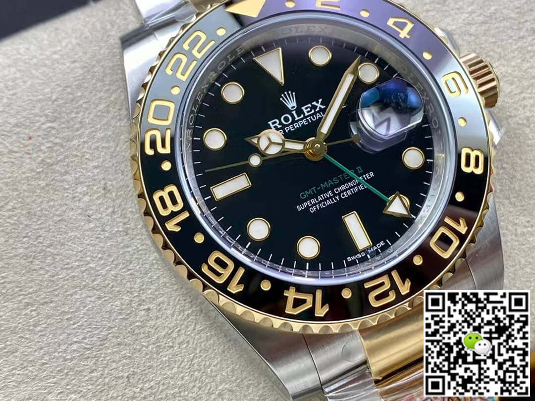 Rolex GMT Master II 116713-LN-78203 Clean Factory Yellow Gold