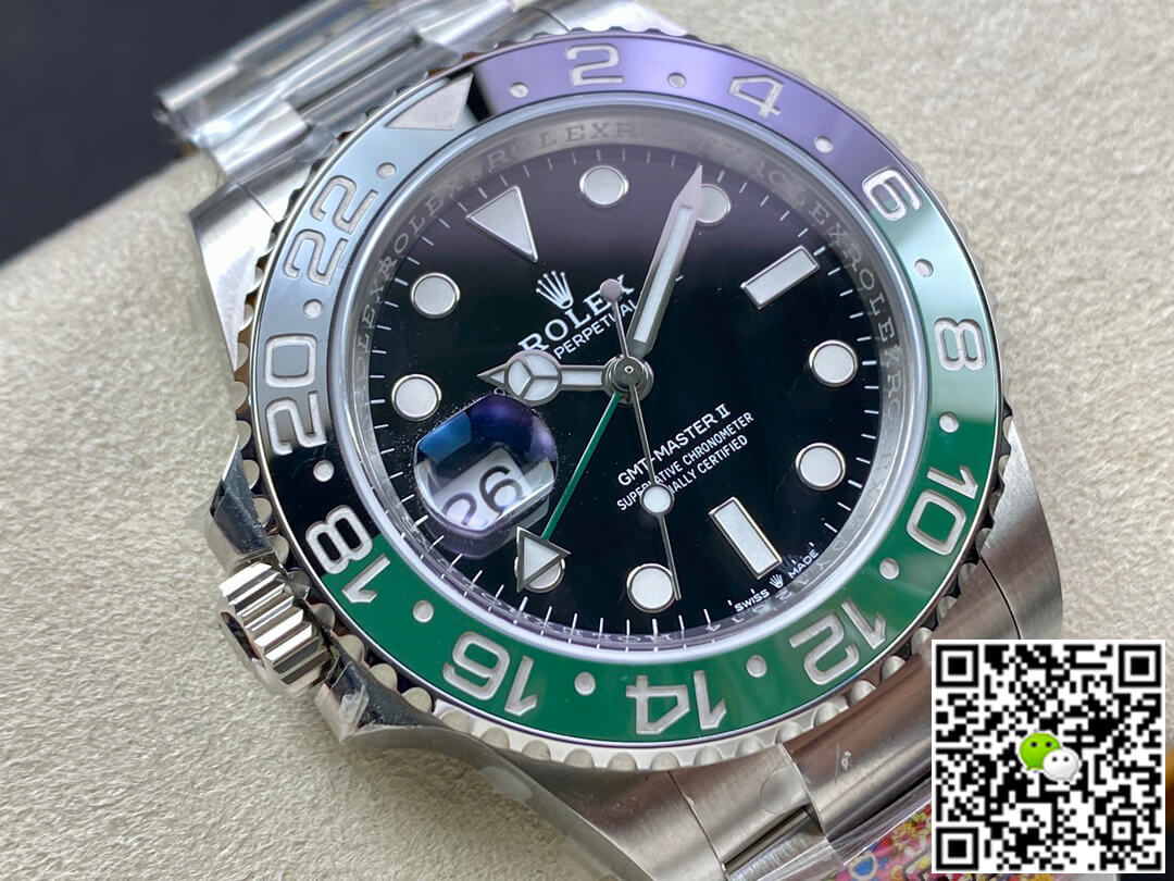 Rolex GMT Master II M126720VTNR-0001 Clean Factory Black Dial