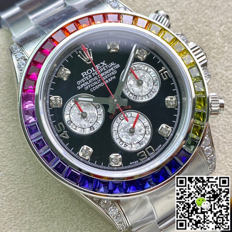 Rolex Daytona 116599 RBOW TW Factory Diamond Dial