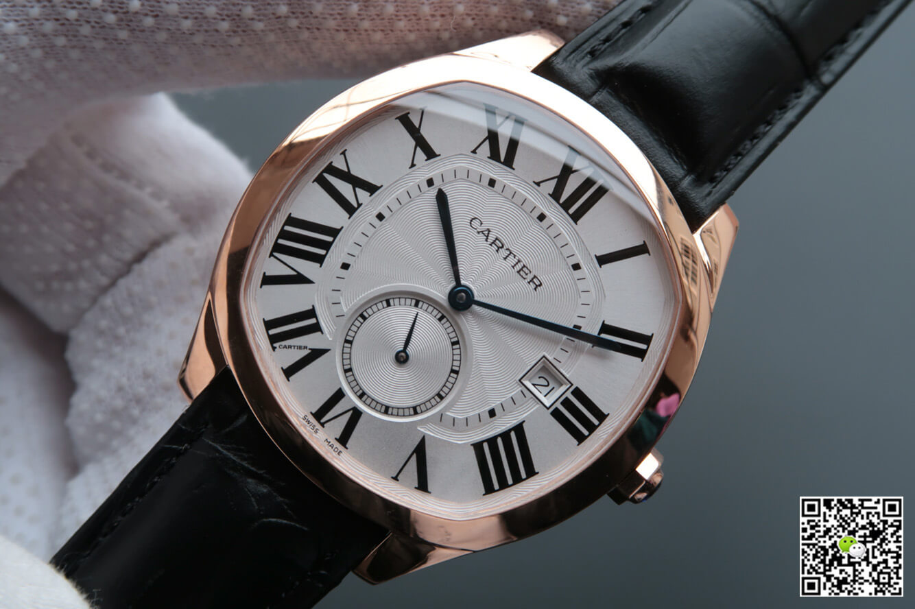 Drive De Cartier WGNM0003 V6 Factory Silver Dial