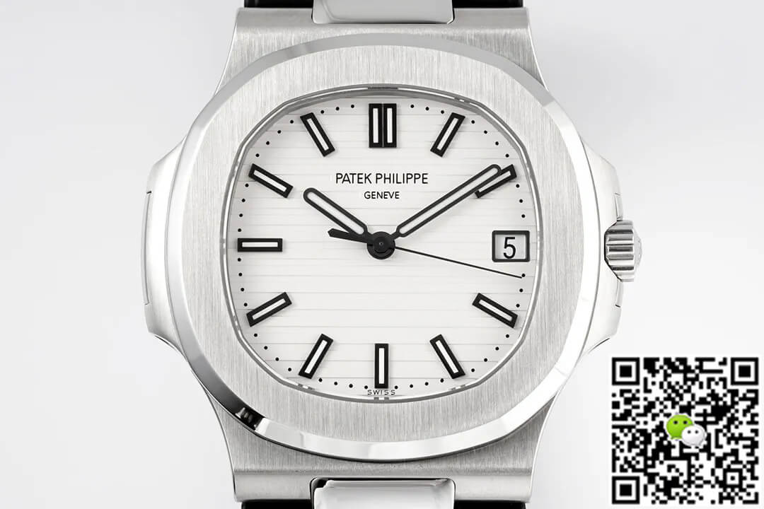 Patek Philippe Nautilus 5711 PPF Factory White Dial Rubber Strap