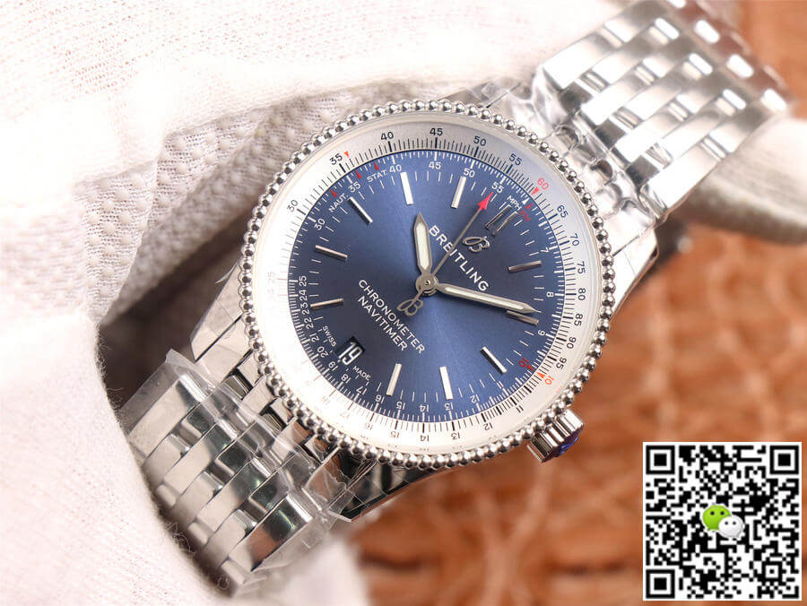 Breitling Navitimer Automatic 38 A17325211C1A1 KOR Factory Blue Dial