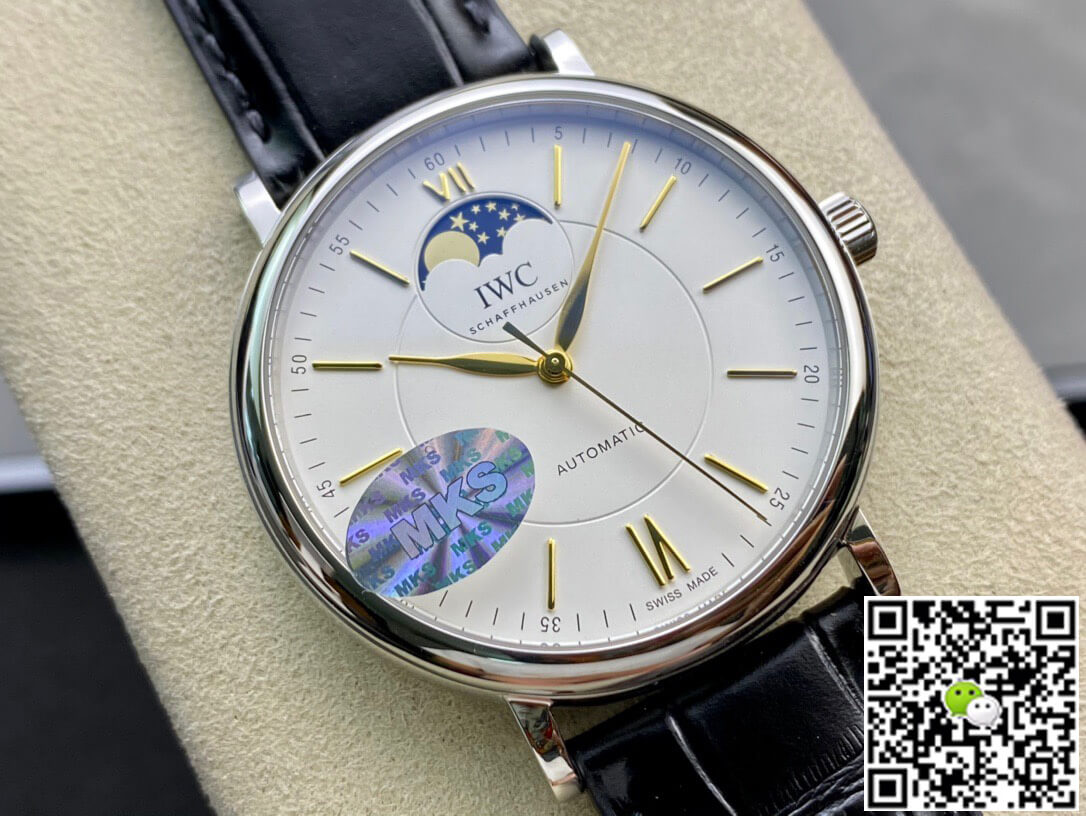 IWC Portofino Moon Phase IW459401 MKS Factory White Dial
