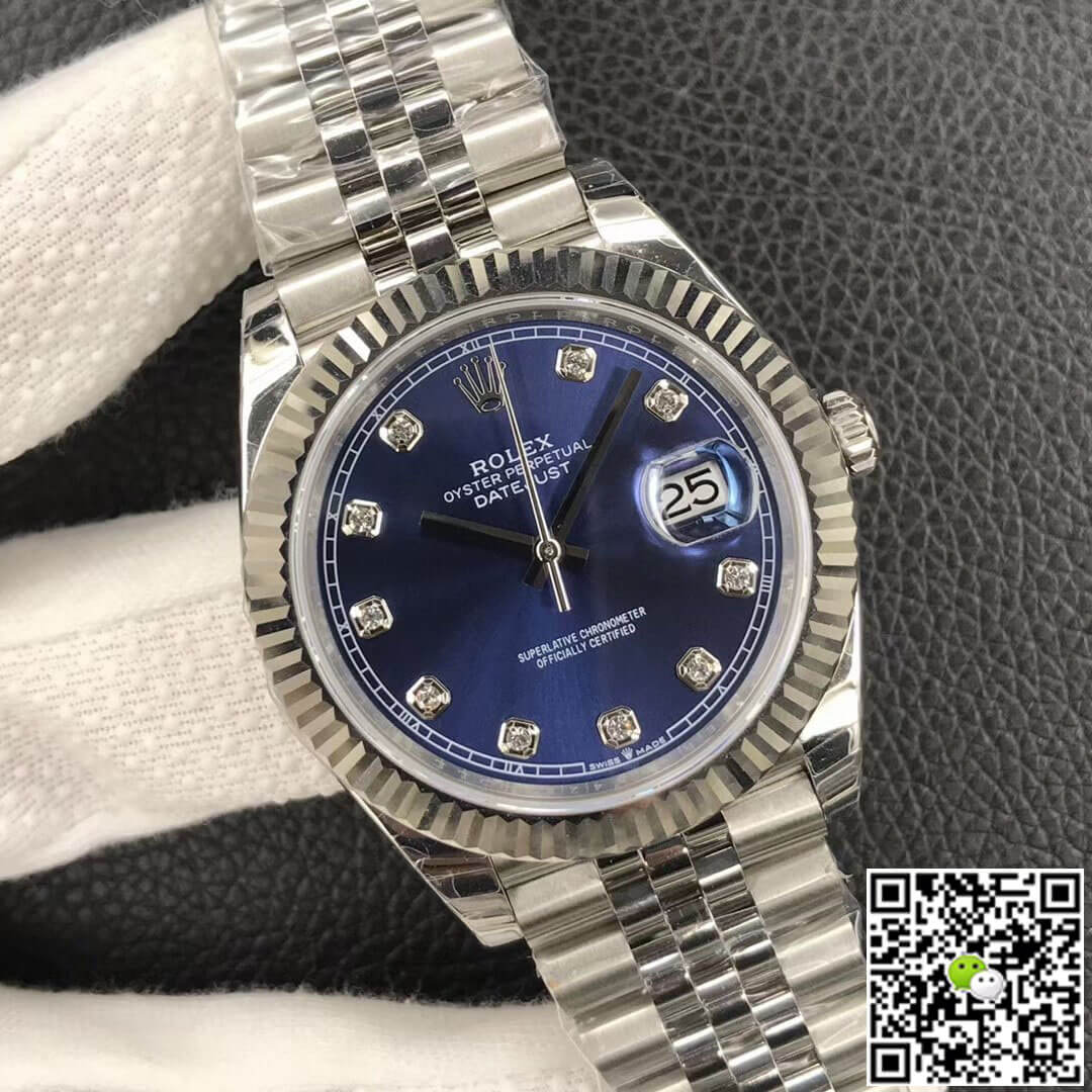 Rolex Datejust M126234-0037 EW Factory 18ct White Gold