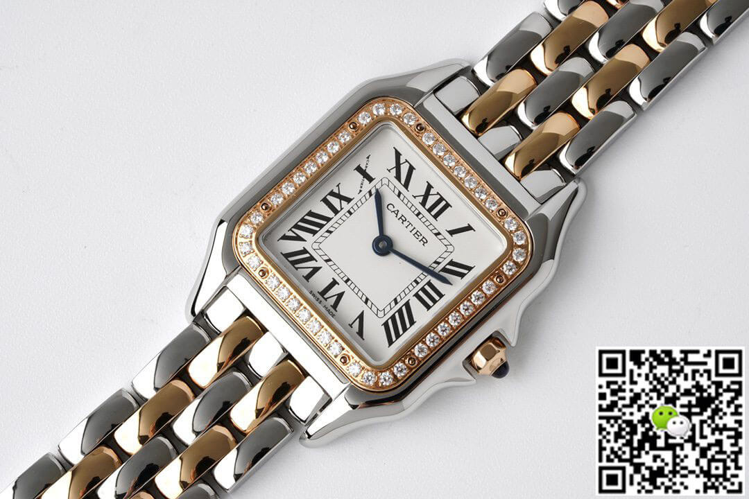 Panthere De Cartier W3PN0007 27MM BV Factory White Dial