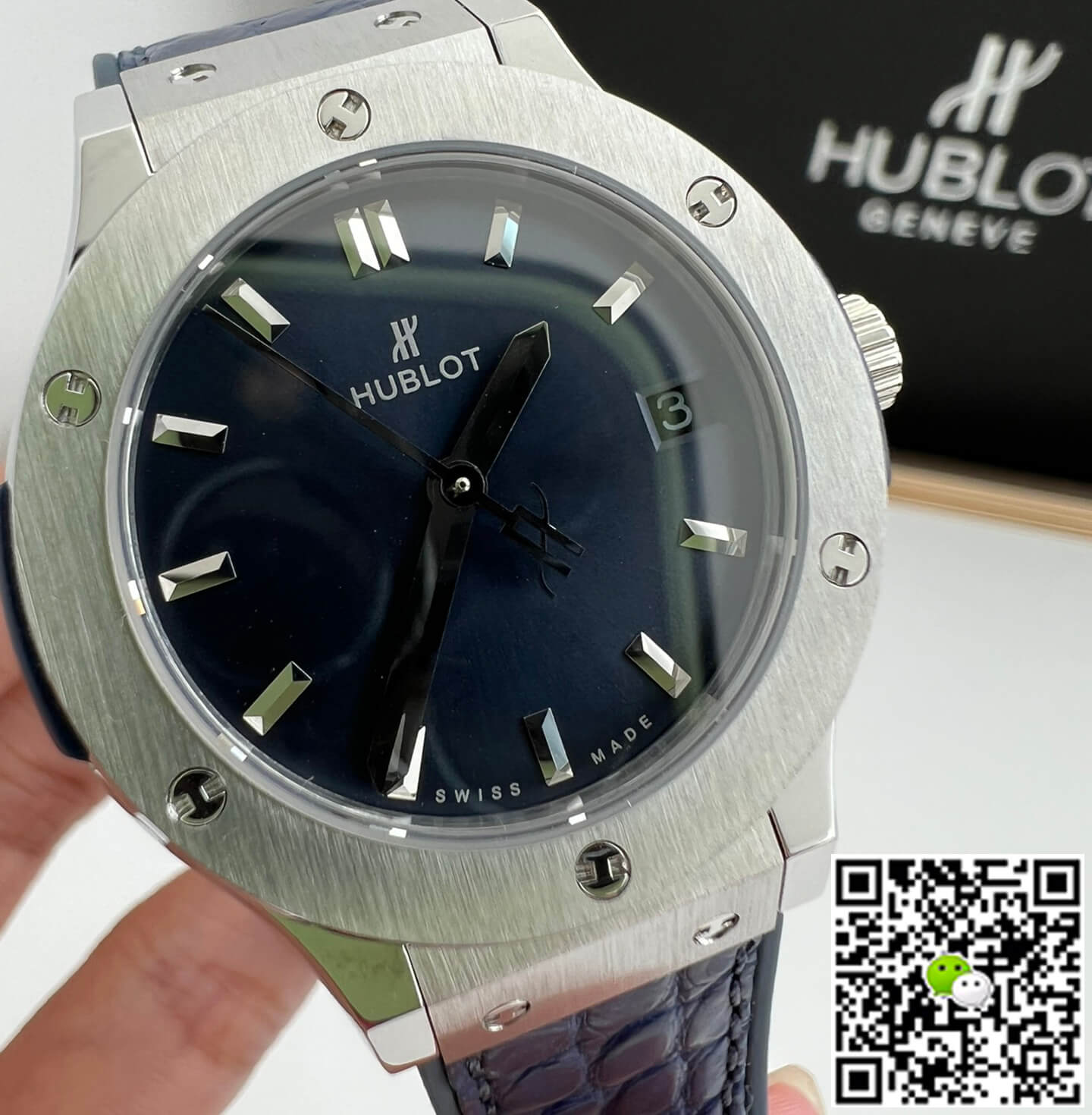 Hublot Classic Fusion 581.NX.7170.LR 33MM HB Factory Leather Strap