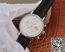 IWC Portofino Chronograph Multi-function IW391022 ZF Factory White Dial With Rose Gold Markers