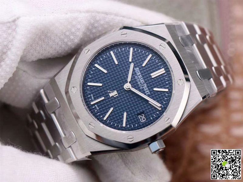 Audemars Piguet Royal Oak Jumbo”Extra-Thin 15202ST.OO.1240ST.01 ZF Factory Blue Dial