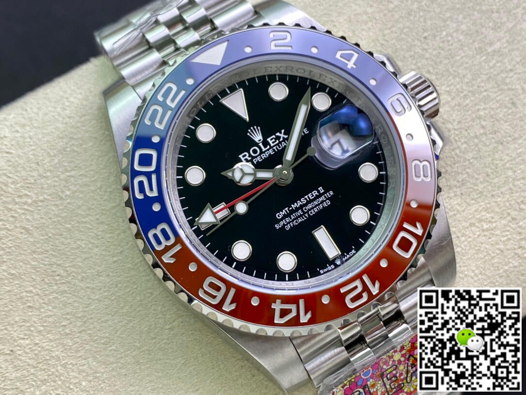 Rolex GMT Master II M126710BLRO-0001 Clean Factory Black Dial