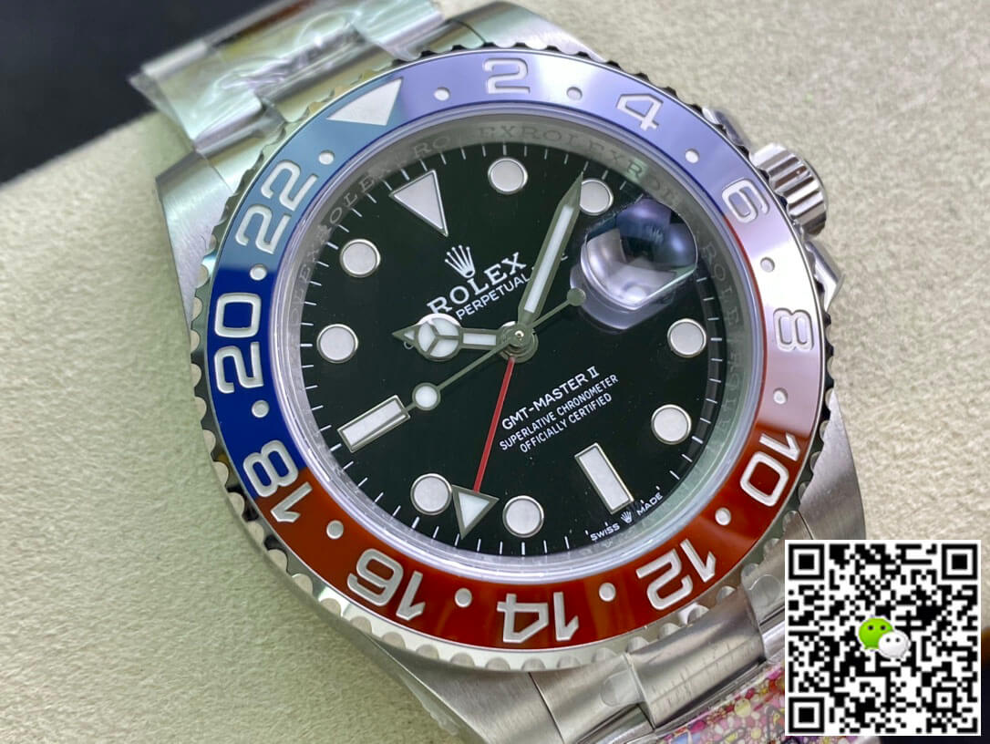 Rolex GMT Master II M126710BLRO-0002 Clean Factory Black Dial