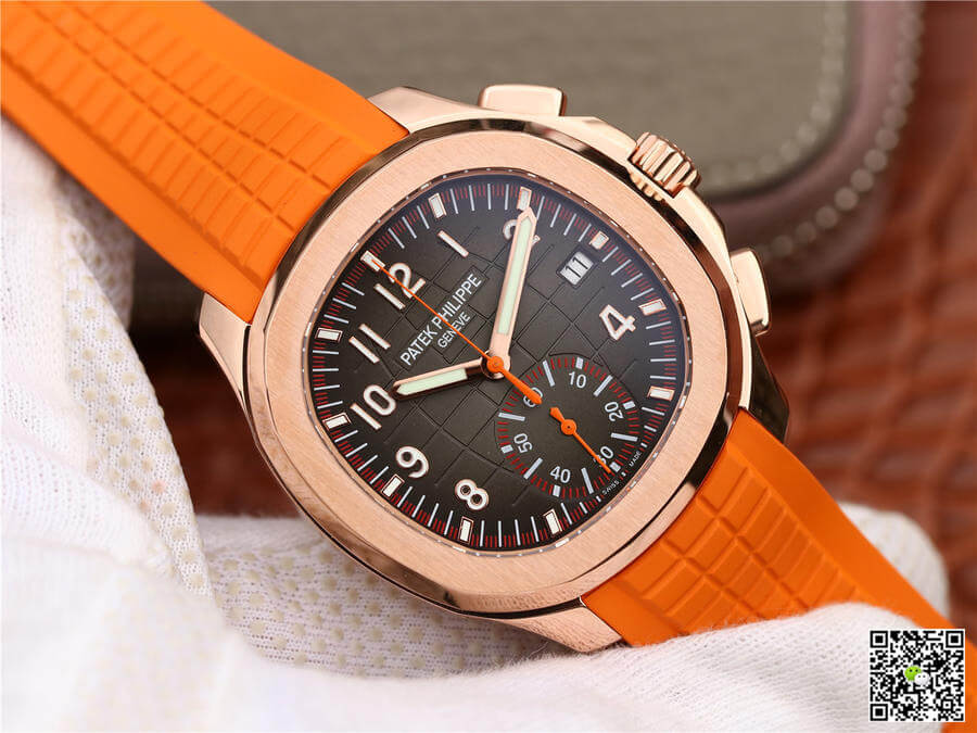 Patek Philippe Aquanaut 5968A-001 Orange Strap