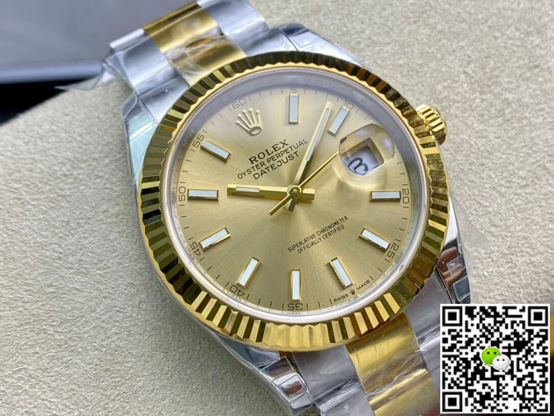Rolex Datejust M126333-0009 VS Factory Gold Dial