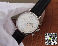 IWC Portofino Chronograph Multi-function IW391022 ZF Factory 42mm X 13.5mm White Dial