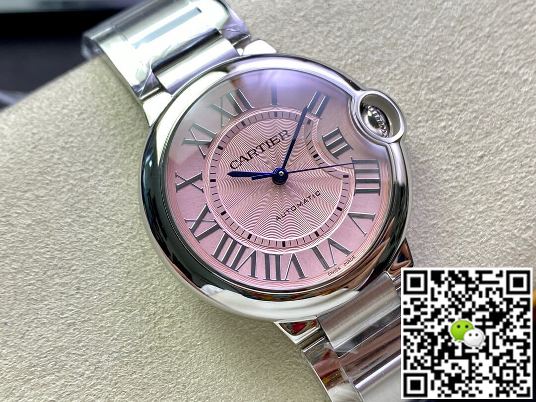 Ballon Bleu De Cartier 36MM WSBB0007 3K Factory Stainless Steel Strap