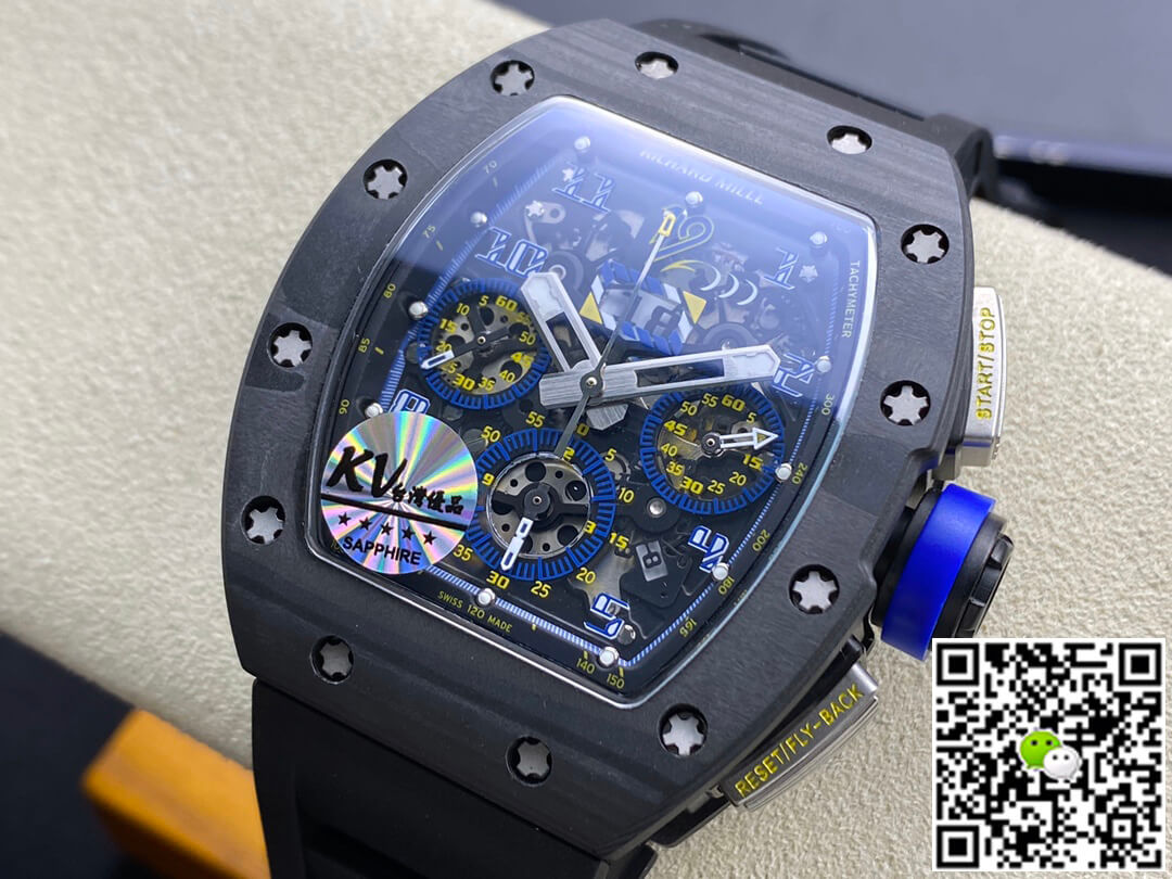 Richard Mille RM-011 KV Factory Carbon Fiber Case