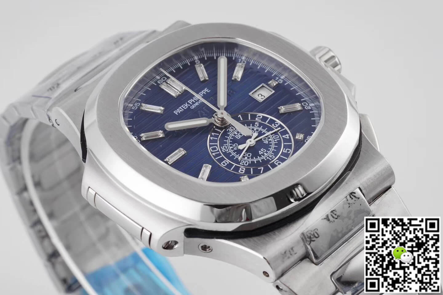 Patek Philippe Nautilus 5976/1G 3K Factory V2 Blue Dial