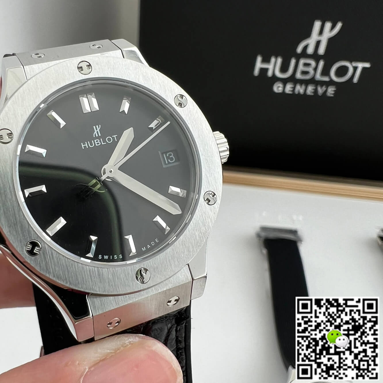 Hublot Classic Fusion 33MM Quartz HB Factory Black Strap