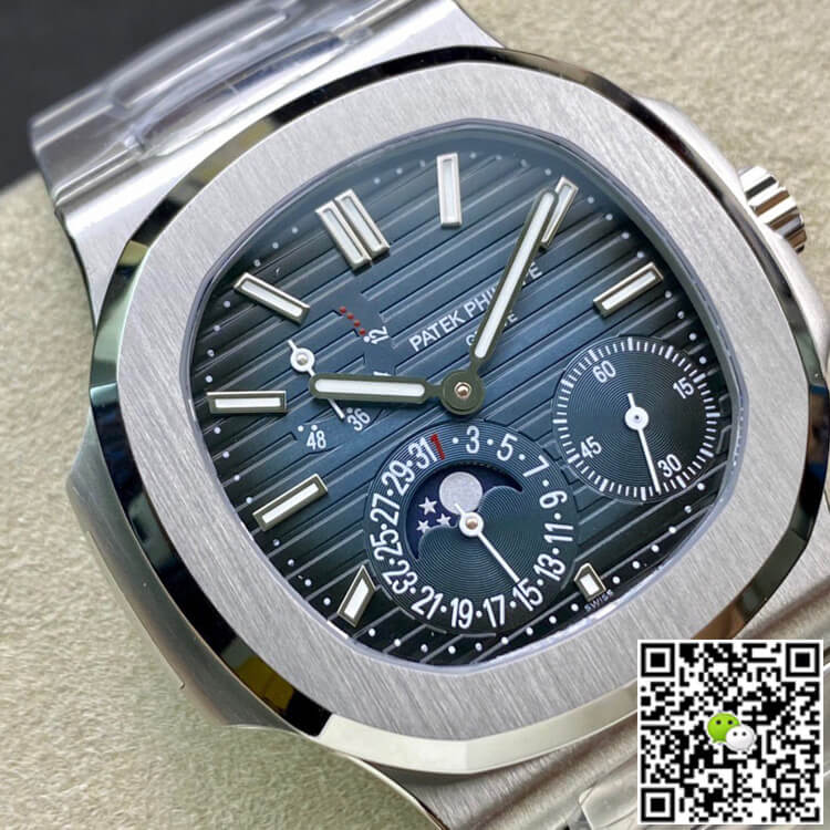 Patek Philippe Nautilus 5712/1A-001 40MM PPF Factory Dark Blue Dial Stainless Steel Strap