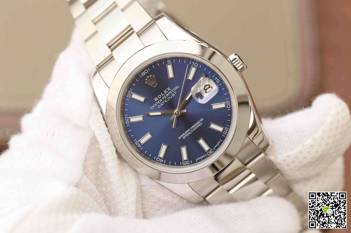 Rolex Datejust M126300-0001 EW Factory Blue Dial